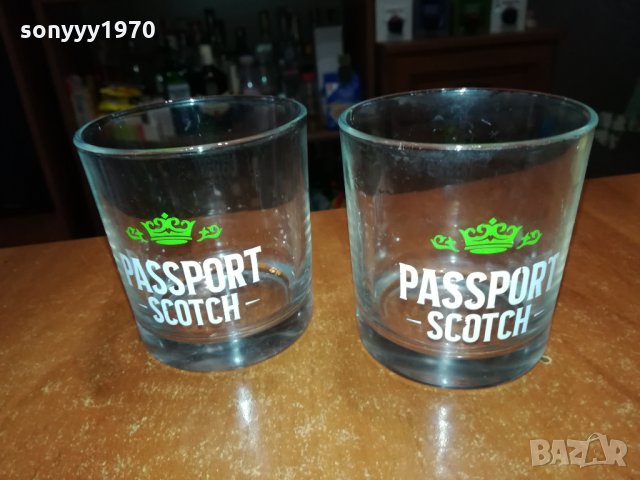 passport-SCOTCH 2 чаши за уиски 2811211711, снимка 9 - Колекции - 34956112