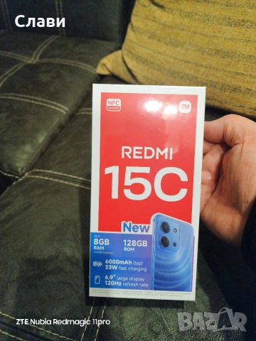 Xiaomi redmi 15c 8gb-128gb