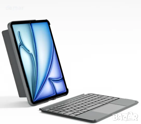 Калъф с клавиатура Inateck iPad 10th Gen 2022 10,9 инча, iPad Air 6 2024 11 инча/Air 5/4 Gen, снимка 8 - Таблети - 47282523