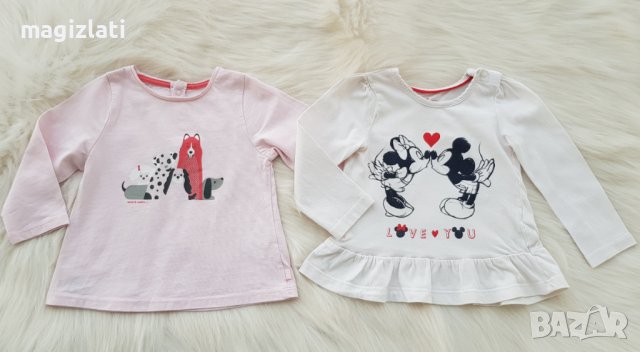 Бебешки блузи 6-9 месеца, снимка 7 - Бебешки блузки - 38019994