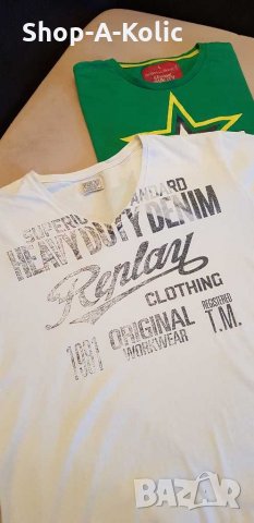 Men's Vintage REPLAY & ANGELO LITRICO T-Shirts, снимка 2 - Тениски - 29570154