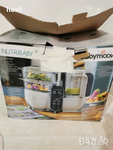 Уред за готвене Babymoov - Nutribaby Plus, сив, снимка 17 - Други - 49362084