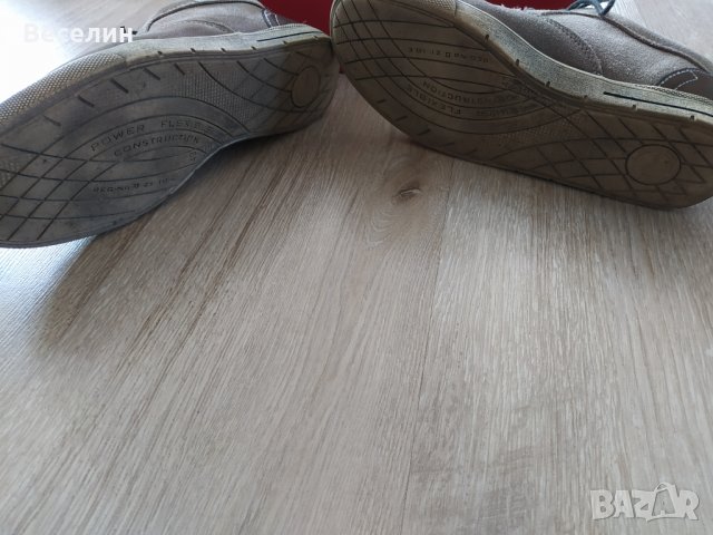 Мъжки обувки от велур и естествена кожа S. Oliver (43), снимка 9 - Спортно елегантни обувки - 34109086