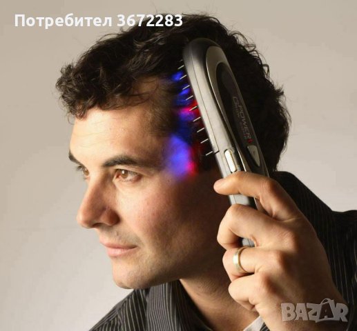 Лазерен гребен за стимулиране растежа на косата, снимка 1 - Мъжка козметика - 42902388