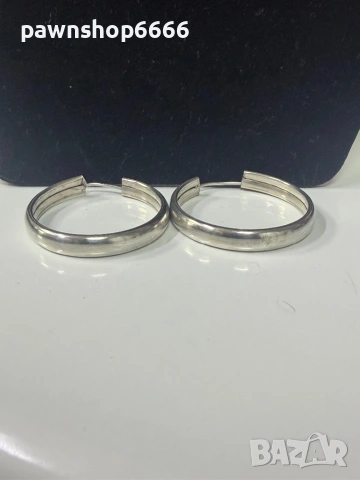 Сребърни обеци 925 проба
