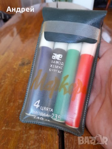 Стари флумастери,маркери #2, снимка 2 - Антикварни и старинни предмети - 38469194