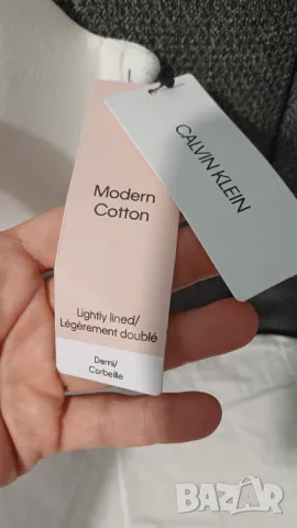 Calvin klein бял сутиен 70 С нов , снимка 7 - Бельо - 50433988