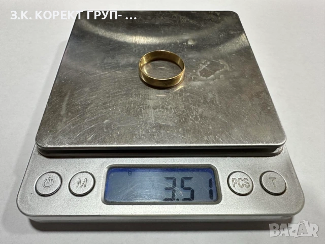 Златен пръстен 14к, 3,51гр, снимка 2 - Пръстени - 53054649