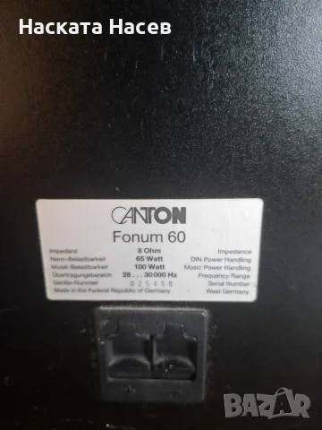 ТОНКОЛОНИ CANTON FONUM 60, снимка 7 - Тонколони - 56058563