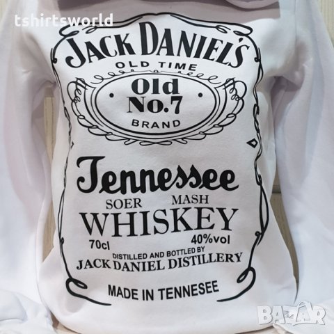 Нов детски/дамски суичър с трансферен печат Jack Daniels, уиски, Джак Даниелс, снимка 2 - Суичъри - 32034688