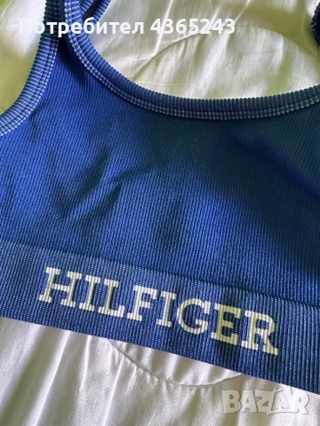Чисто НОВО! Спортно горнище Tommy Hilfiger Размер S, Гръдна обиколка 70-80см, снимка 3 - Бельо - 52610744