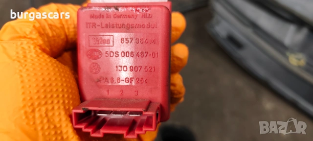 Реостат управляващ блок 1J0 907 521 Ford Galaxy 1.9-115к.с. AUY, снимка 2 - Части - 54218696