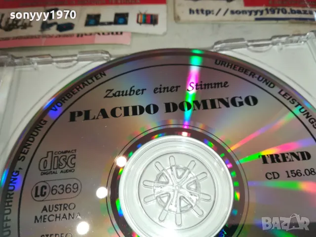 PLACIDO DOMINGO CD-ВНОС GERMANY 3110241158, снимка 8 - CD дискове - 47785339