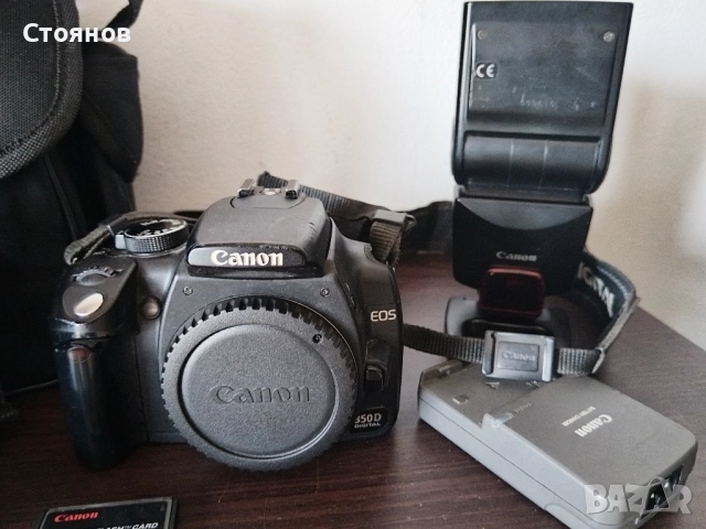 DSLR камера Canon 350D Japan, снимка 3 - Фотоапарати - 48601432