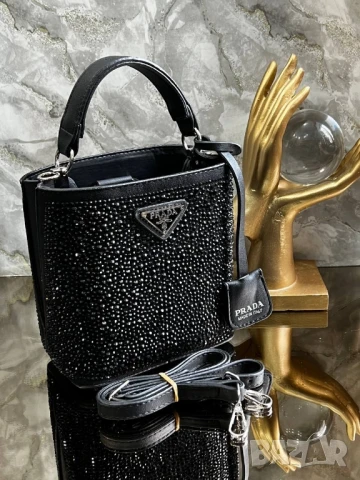 чанти с камъни prada , снимка 5 - Чанти - 50672077