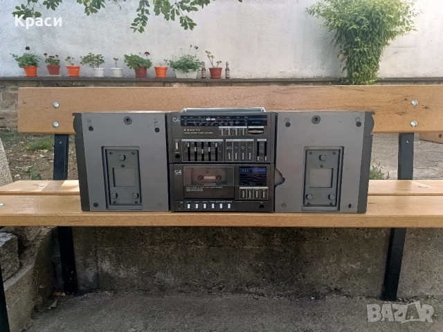 Sanyo C4 *Радиокасетофон*, снимка 10 - Радиокасетофони, транзистори - 51332415