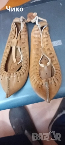 Кожени свински цървули за дете, снимка 3 - Антикварни и старинни предмети - 54342678