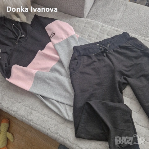 дамски памучен екип