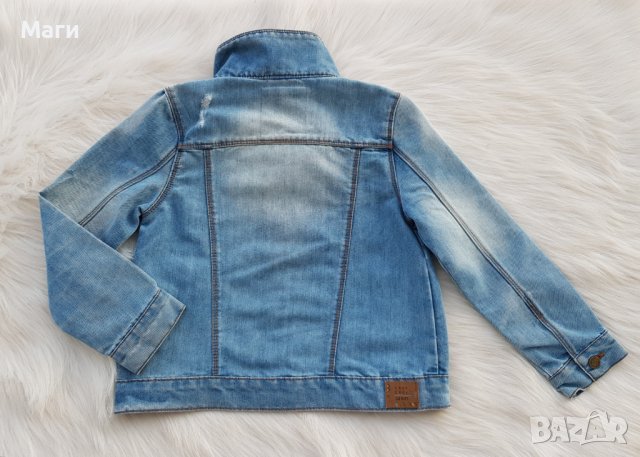 Детско дънково яке 7-8 години, снимка 2 - Детски якета и елеци - 44186127