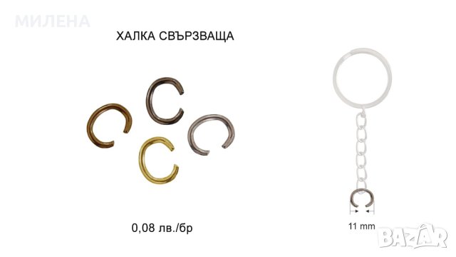 ХАЛКИ ЗА КЛЮЧОДЪРЖАТЕЛ, снимка 5 - Други - 42364936