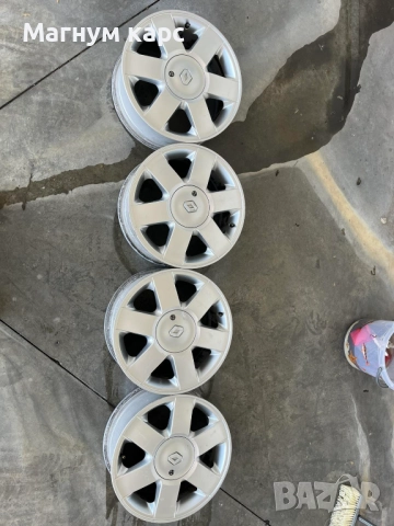 Оригинални алуминиеви джанти Renault 16 цола 5x108 – Megane, Laguna, Scenic, снимка 2 - Гуми и джанти - 51662433