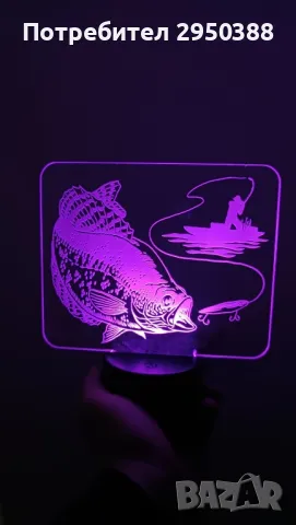 Ловни цветни лампички 