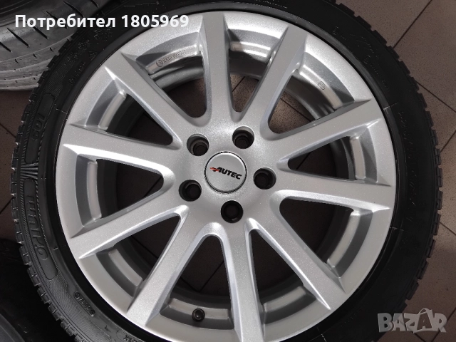 4бр. ал. джанти Autec (Germany) 5x112 , 7x17 , ET40 , централен отвор 57,1мм, снимка 2 - Гуми и джанти - 51809598