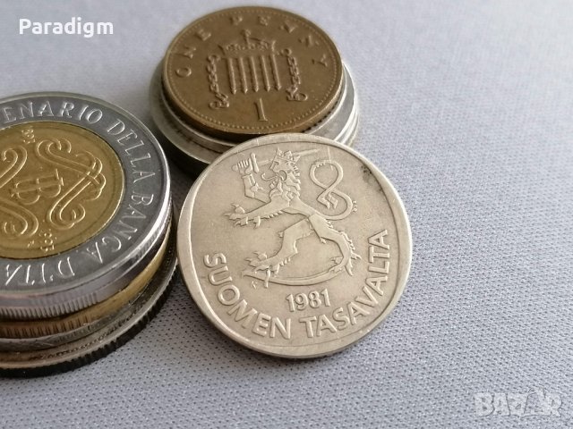 Монета - Финландия - 1 марка | 1981г., снимка 2 - Нумизматика и бонистика - 36620267