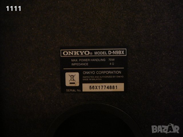 ONKYO D-N9BX, снимка 5 - Тонколони - 35337602