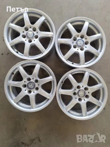  АЛУМИНИЕВИ ДЖАНТИ МЕРЦЕДЕС -5x112x66.6-16цола