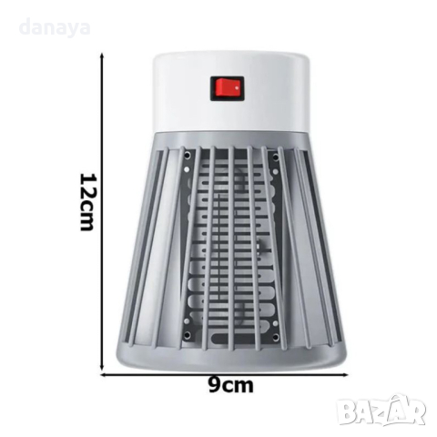4660 Лампа против комари за контакт 220V, снимка 7 - Други стоки за дома - 44920333