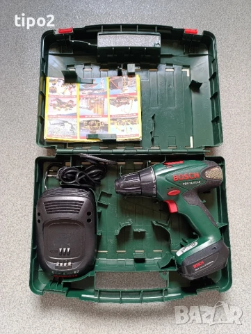 Акумулаторен винтоверт BOSCH PSR 14.4 Li-2, снимка 4 - Винтоверти - 50145412