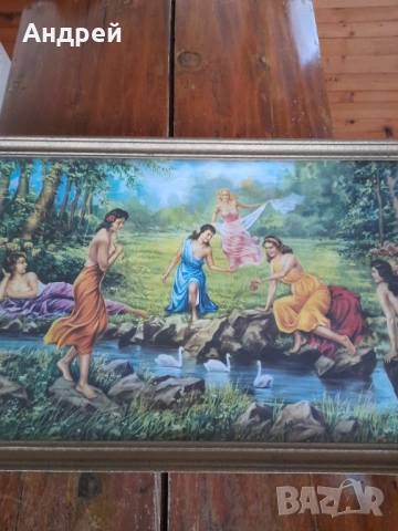 Стара картина #24, снимка 3 - Картини - 53889519