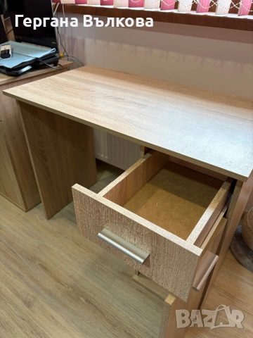 Ученическо бюро дъб сонома, снимка 3 - Бюра - 54013481