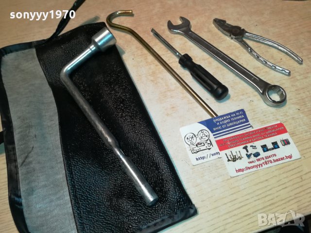 ИНСТРУМЕНТИ ЗА КОЛА В КОЖЕН КЕИС 19мм 1412212019, снимка 2 - Аксесоари и консумативи - 35141910