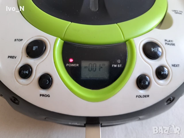 Lenco SCD-38  / FM радио / CD/ MP3/ AUX., снимка 3 - Радиокасетофони, транзистори - 51228949