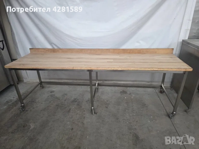 Немски работни хлебарски букови маси, снимка 8 - Други машини и части - 53972210