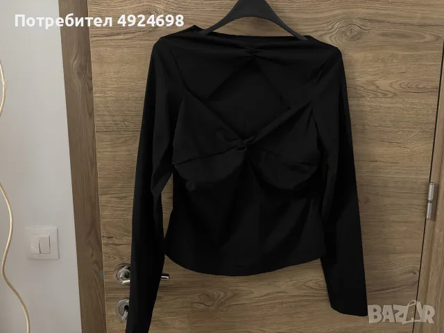 Дамски блузи в кафяво и черно, цена 4евро на брой, снимка 4 - Блузи с дълъг ръкав и пуловери - 55739346