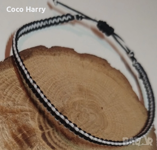 Минималистични гривни макраме,ръчно изработени, снимка 3 - Гривни - 52959205