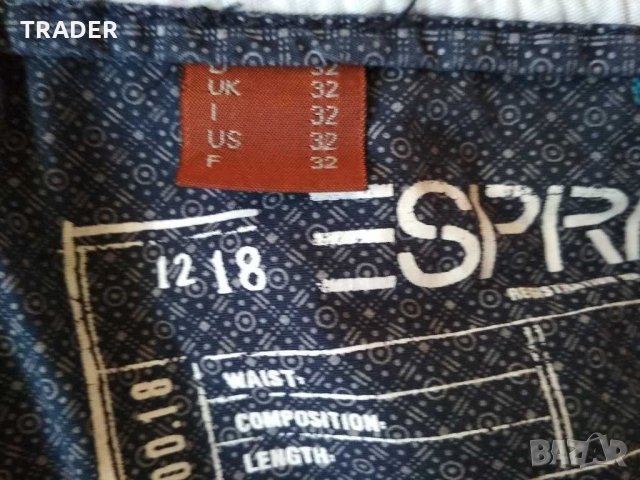 Къси панталони  гащи ESPRIT Rock relaxed fit , размер 30 / L, снимка 14 - Къси панталони - 30088036