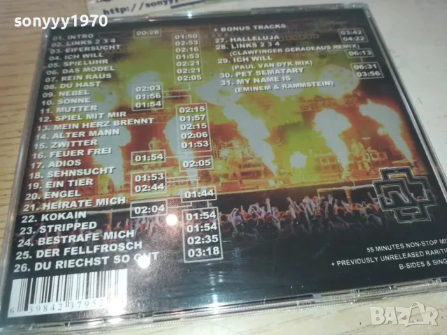 RAMMSTEIN MEGA MIX CD 0811241025, снимка 17 - CD дискове - 47888266