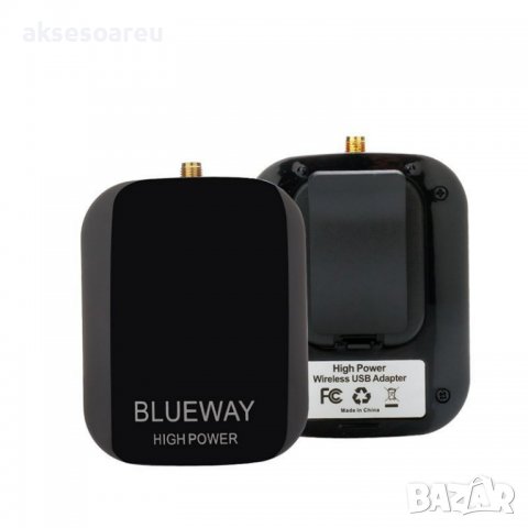 Антена крадец за интернет с висока мощност дълъг обхват 2000 mW Wifi USB адаптер чиния за компютри р, снимка 9 - Мрежови адаптери - 38404590