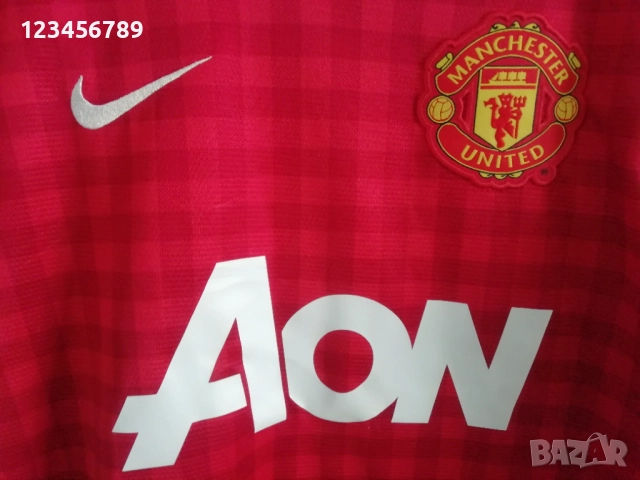 Манчестър Юнайтед Ван Перси 2012/2013 оригинална тениска фланелка Nike Manchester United Van Persie , снимка 4 - Тениски - 52211433