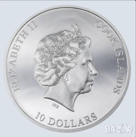 10 долара 2002 година Острови Кук 2 оз. сребърна монета Raven Witch , снимка 5 - Нумизматика и бонистика - 54060888