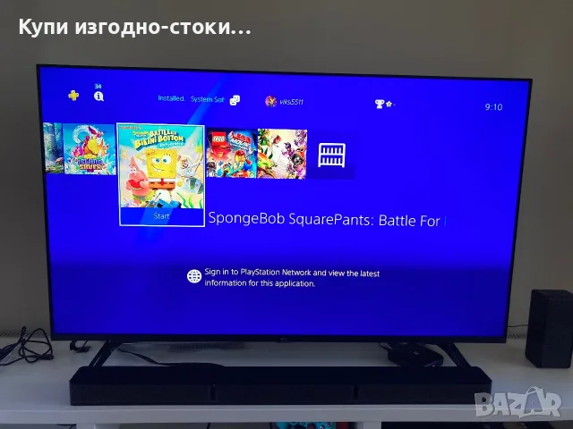 PS4 Slim 1TB с 18 игри, снимка 4 - PlayStation конзоли - 56012325