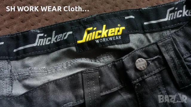 Snickers 3212 Dura Twill Craftsmen Trousers With Holsters размер 52 / L работен панталон W4-286, снимка 16 - Панталони - 47717315