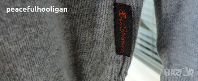 Ben Sherman Casual  Jumper - страхотен мъжки памучен пуловер размер L , снимка 5 - Пуловери - 48481785