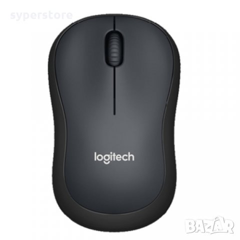 Мишка Безжична Logitech M220 1000dpi 3btn Сиво Черна Изключително тиха Wireless Mouse, снимка 2 - Клавиатури и мишки - 31988212