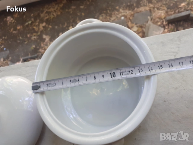 Стар малък детски супник - български порцелан, снимка 6 - Антикварни и старинни предмети - 53274006