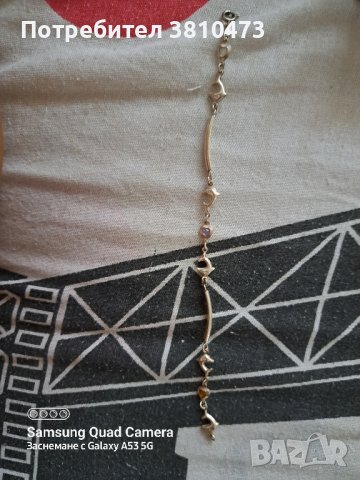 продавам сребърн гривна с делфини